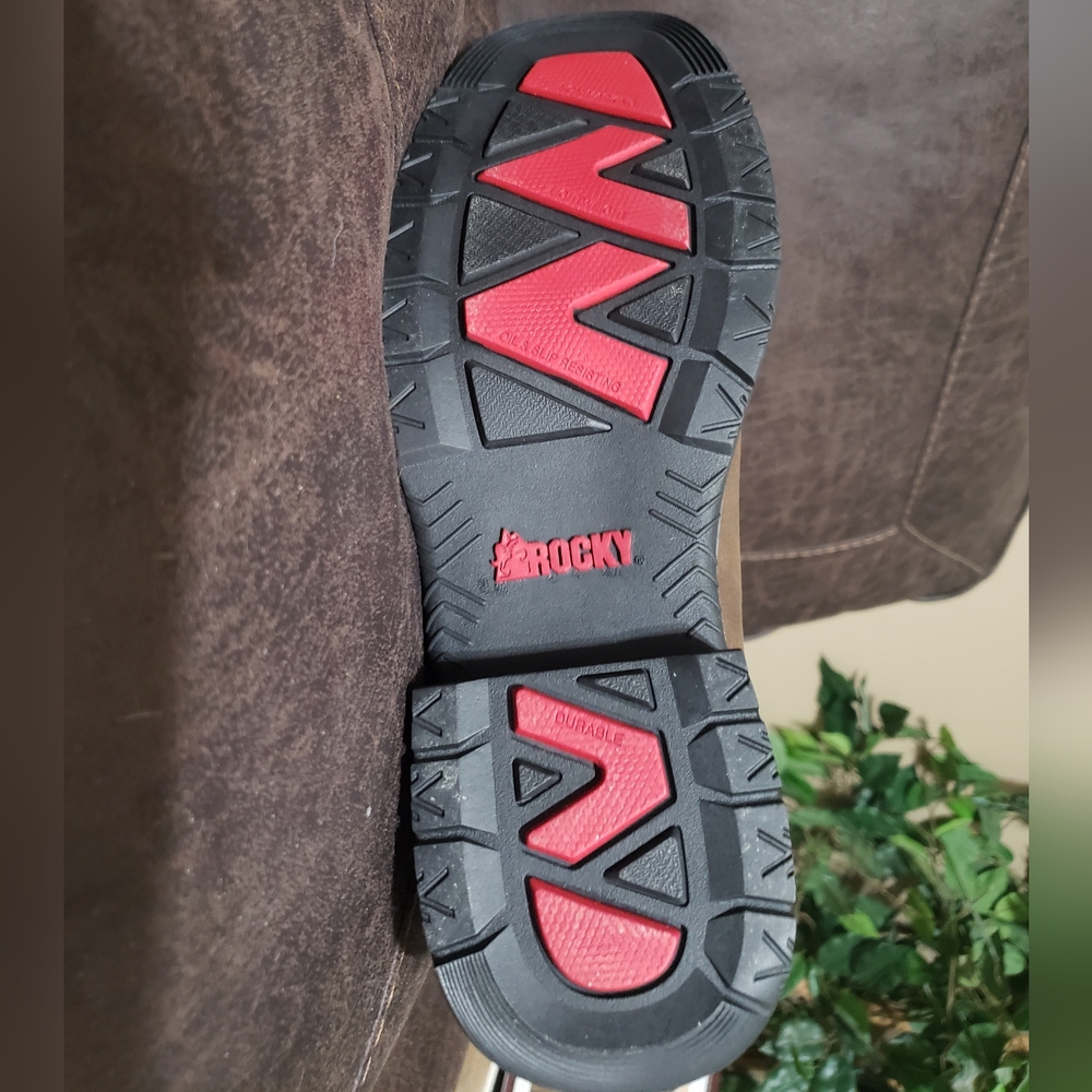 Rocky "Rugged Trail" waterproof electric hazard Steel Toe work boots